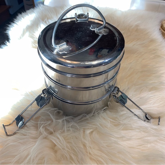 Stainless steel 3 tier lunchbox - Picture 8 of 8